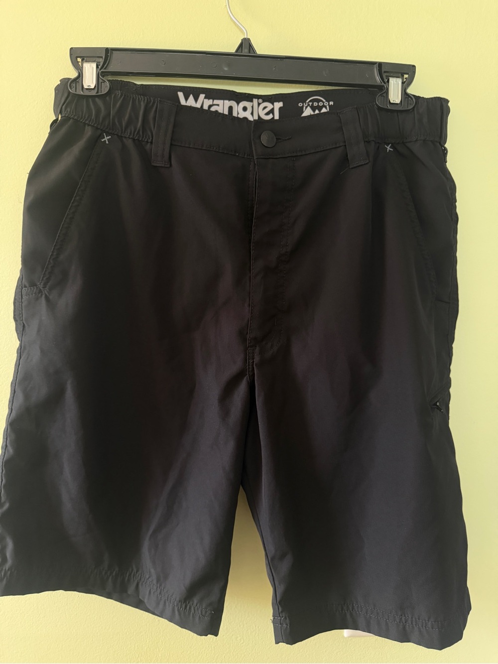 Wrangler Black Men's Hybrid Outdoor Shorts